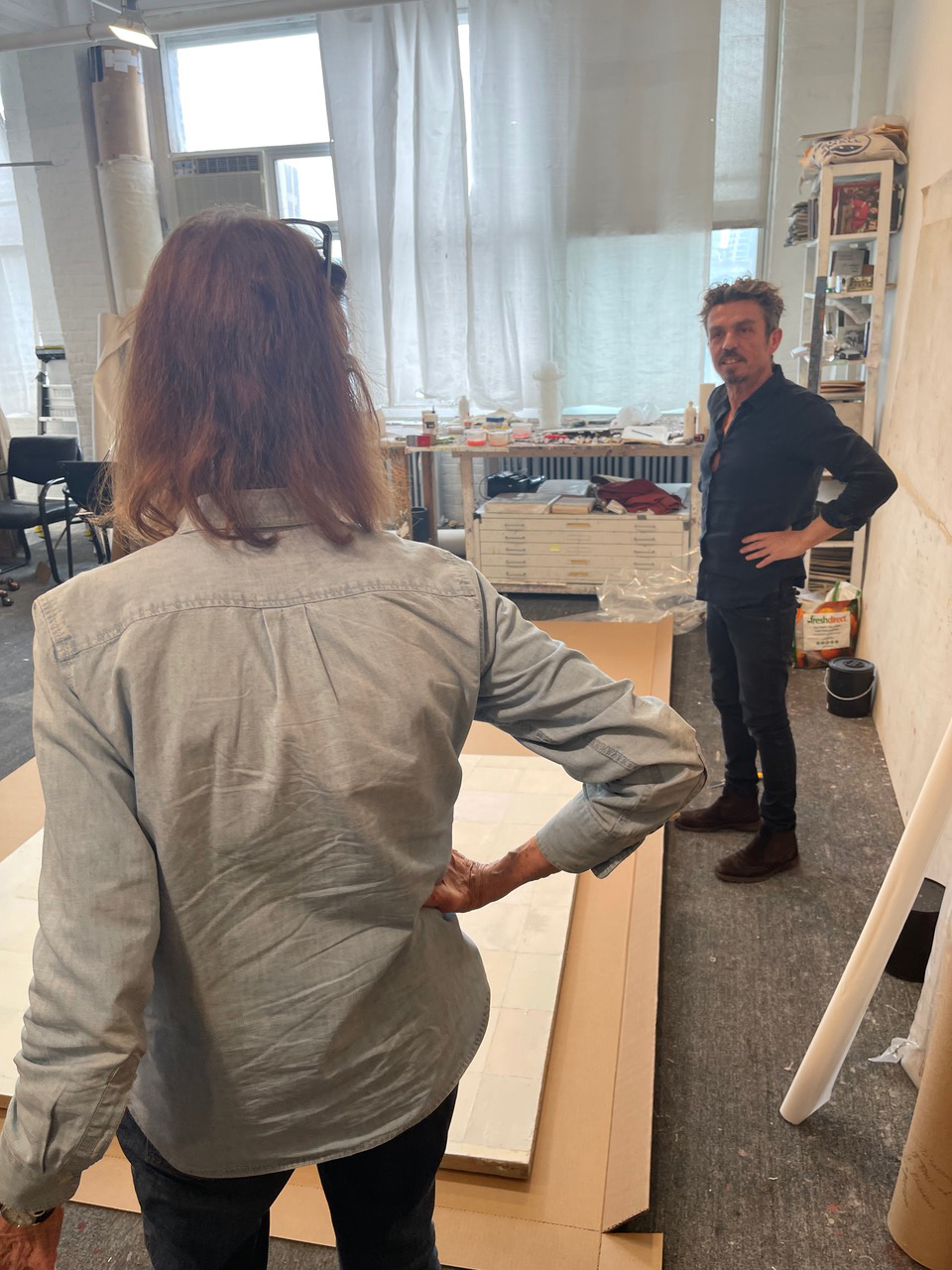 Pat Lipsky with Marco Seguardo